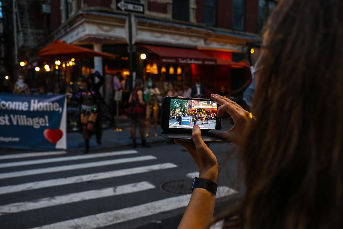 Photos from the West Village Love pop-up on Sept. 2nd, 2020